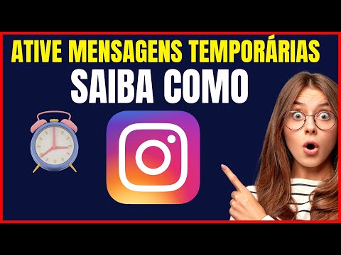COMO ATIVAR MENSAGEM TEMPORÁRIA NO INSTAGRAM
