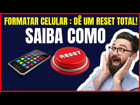 COMO FORMATAR O CELULAR