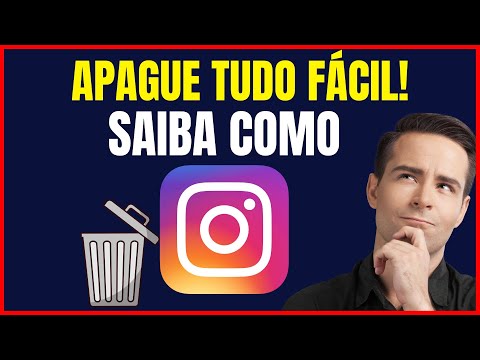 COMO APAGAR TODAS AS PUBLICAÇÕES DO INSTAGRAM