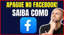 COMO APAGAR PUBLICAÇÃO DO FACEBOOK