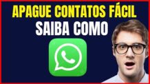 COMO APAGAR OS CONTATOS DO WHATSAPP