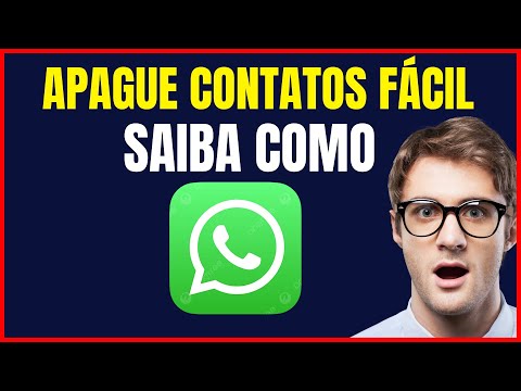 COMO APAGAR OS CONTATOS DO WHATSAPP