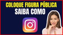 COMO COLOCAR FIGURA PUBLICA NO INSTAGRAM