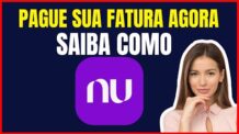 COMO PAGAR FATURA NUBANK PELO BOLETO