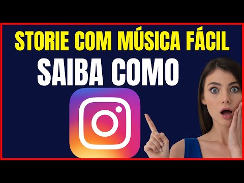 COMO COLOCAR MUSICA NO STORIE DO INSTAGRAM