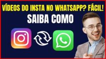 COMO MANDAR VÍDEO DO INSTAGRAM PARA O WHATSAPP