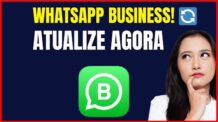 COMO ATUALIZAR O WHATSAPP BUSINESS