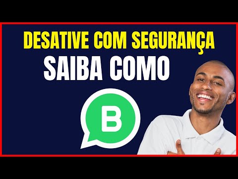 COMO DESATIVAR WHATSAPP BUSINESS