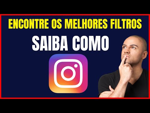 COMO PROCURAR FILTROS NO INSTAGRAM