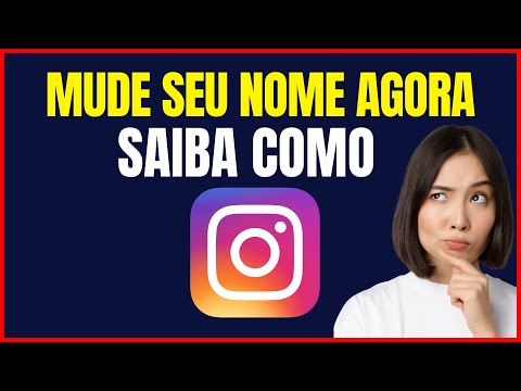 COMO TROCAR O NOME DO INSTAGRAM