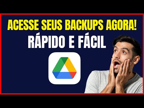 COMO VER O BACKUP DO WHATSAPP NO GOOGLE DRIVE PELO CELULAR
