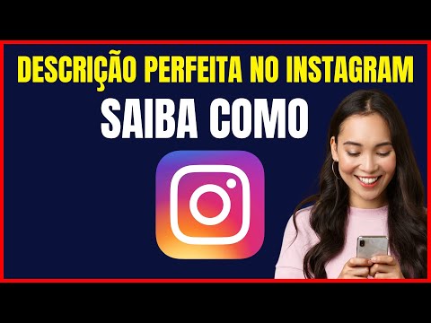 COMO COLOCAR DESCRIÇÃO NO INSTAGRAM