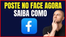 COMO FAZER UMA PUBLICAÇÃO NO FACEBOOK