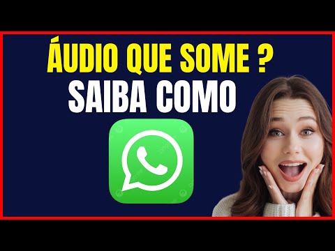 COMO ENVIAR ÁUDIO DE VISUALIZAÇÃO ÚNICA NO WHATSAPP