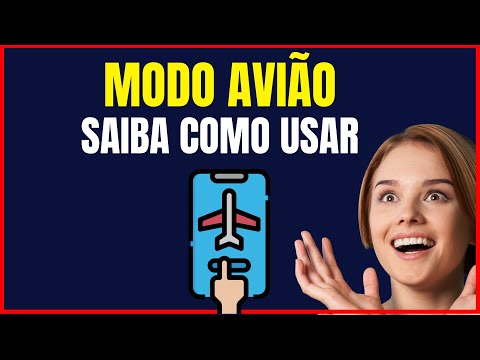 COMO ATIVAR E DESATIVAR MODO AVIÃO NO CELULAR