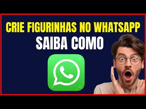 COMO CRIAR FIGURINHAS NO WHATSAPP COM SUAS FOTOS DIRETO NO APLICATIVO