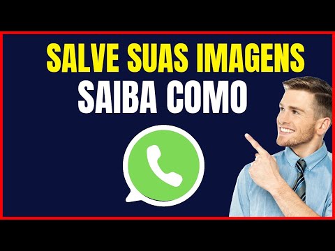 COMO SALVAR FOTO DO WHATSAPP NA GALERIA