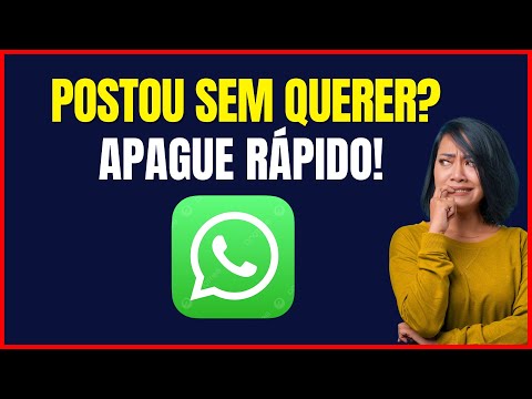 COMO APAGAR STATUS DO WHATSAPP