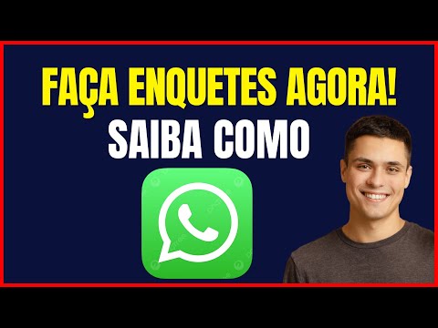 COMO FAZER ENQUETE NO WHATSAPP