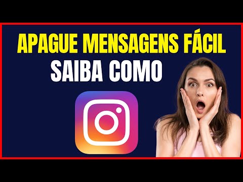 COMO APAGAR MENSAGENS RECEBIDAS NO INSTAGRAM