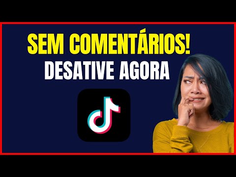 COMO DESATIVAR OS COMENTÁRIOS DE UM VÍDEO DO TIKTOK