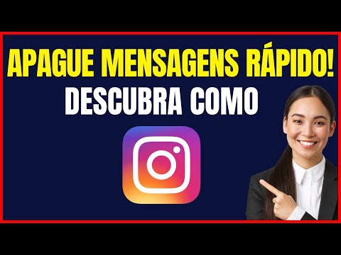 COMO EXCLUIR MENSAGEM DO INSTAGRAM
