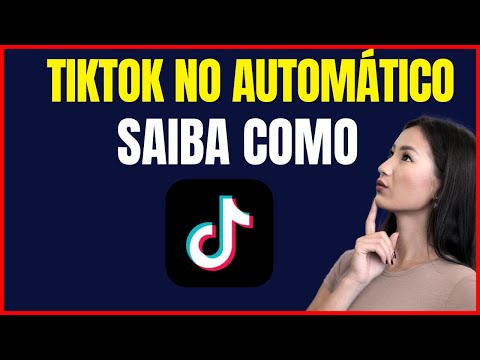 COMO ATIVAR A ROLAGEM AUTOMATICA NO TIKTOK