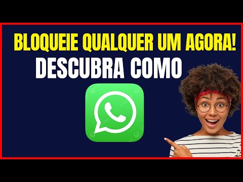 COMO BLOQUEAR ALGUÉM NO WHATSAPP EM POUCOS PASSOS