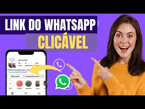 COMO ADICIONAR LINK DO WHATSAPP NO INSTAGRAM