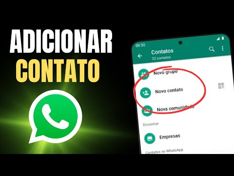 COMO ADICIONAR UMA PESSOA NO WHATSAPP
