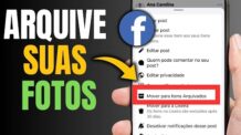 COMO ARQUIVAR FOTOS NO FACEBOOK