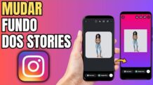 COMO MUDAR O FUNDO DO STORIES NO INSTAGRAM