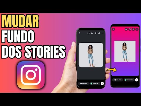 COMO MUDAR O FUNDO DO STORIES NO INSTAGRAM