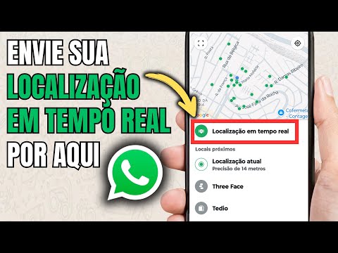 COMO COMPARTILHAR LOCALIZAÇÃO EM TEMPO REAL