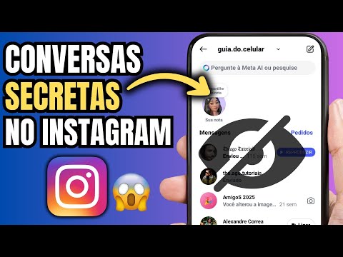 COMO OCULTAR CONVERSA NO INSTAGRAM