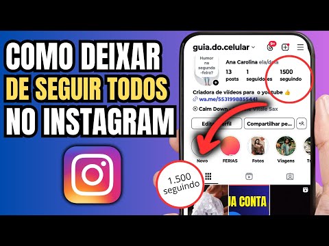 COMO REMOVER SEGUIDORES DO INSTAGRAM DE UMA VEZ