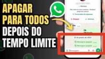 COMO APAGAR PARA TODOS NO WHATSAPP DEPOIS DO TEMPO