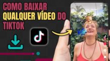 COMO SALVAR VÍDEO NO TIKTOK