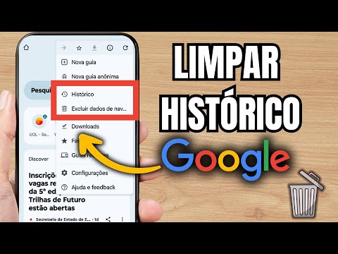 COMO APAGAR O HISTÓRICO DE PESQUISA DO GOOGLE