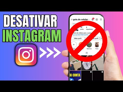 COMO DESATIVAR MINHA CONTA DO INSTAGRAM