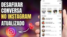 COMO DESAFIXAR UMA CONVERSA NO INSTAGRAM