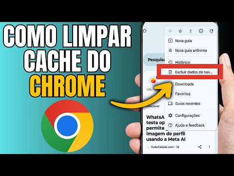 COMO LIMPAR O CACHE DO NAVEGADOR CHROME NO CELULAR