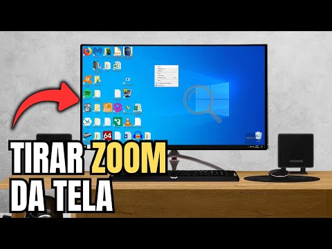 COMO DIMINUIR O ZOOM DA TELA DO PC