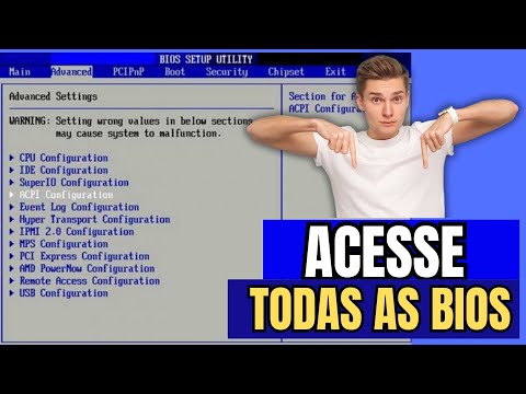 COMO ENTRAR NA BIOS DO PC  (QUALQUER MARCA)