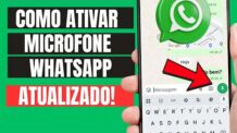 COMO PERMITIR O MICROFONE DO WHATSAPP