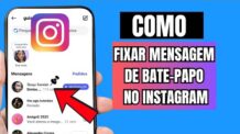 COMO FIXAR CONVERSA NO INSTAGRAM