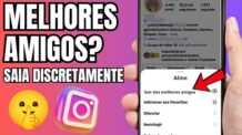 COMO SAIR DOS MELHORES AMIGOS DE ALGUÉM NO INSTAGRAM