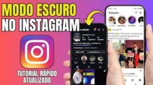 COMO ATIVAR TEMA ESCURO NO INSTAGRAM
