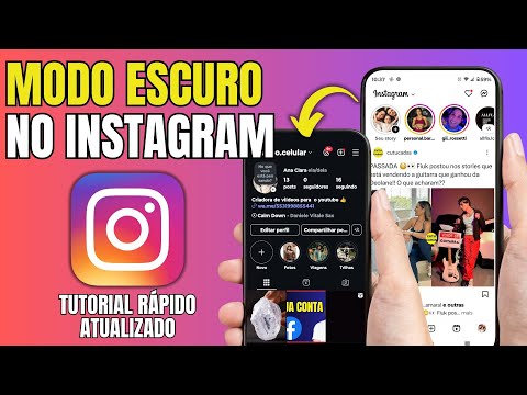 COMO ATIVAR TEMA ESCURO NO INSTAGRAM