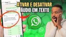COMO DESATIVAR A TRANSCRIÇÃO DE ÁUDIO NO WHATSAPP